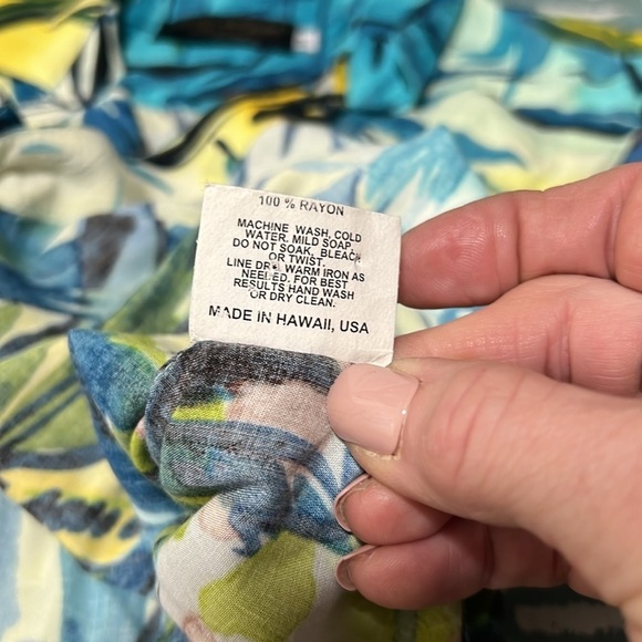 Jams World Short Sleeve Button Down 50th Anniversary Rayon Shirt Size M - Picture 8 of 8